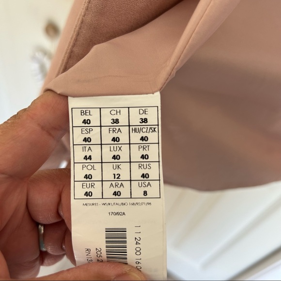 Pramod Pink/Blush Women’s Long Jacket Size 8 - Picture 2 of 5